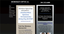 Desktop Screenshot of hobokenoptical.com